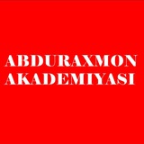 Telegram profile photo for ABDURAXMON akademiyasi