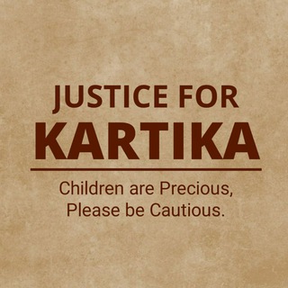 Telegram profile photo for Justice for Kartika