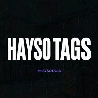 Telegram profile photo for HAYSO TAGS