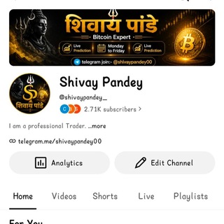 Telegram profile photo for (SHIVAY PANDEY)