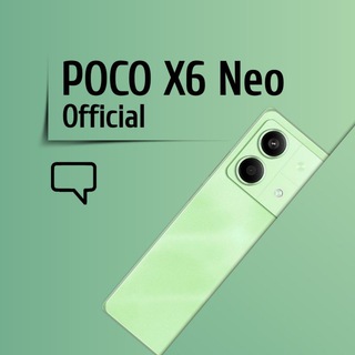 Telegram group profile photo for Poco X6 NEO | OFFICIAL™