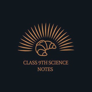 Telegram profile photo for class 9th science notes
