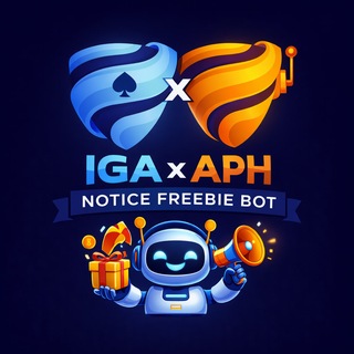 Telegram profile photo for IGA x APH Freebie Bot ๐๐ค