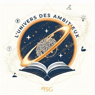 Telegram profile photo for L'UNIVERS DES AMBITIEUX 🎧📖📕