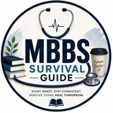 Telegram profile photo for MBBS SURVIVAL GUIDE ⚕️🩺