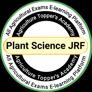 Telegram group profile photo for Plant science JRF SRF NET ( agri Toppers Academy)