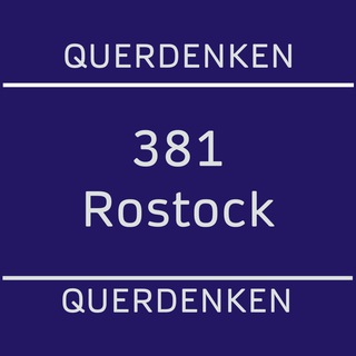 Telegram profile photo for QUERDENKEN (381 - ROSTOCK) - INFO-Kanal