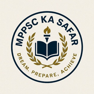 Telegram profile photo for MPPSC ka SAFAR📚