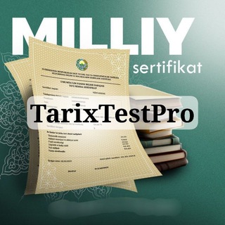 Telegram profile photo for TarixTestPro