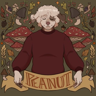 Telegram profile photo for 🍁🍂Peanut's Art Channel 🍂🍄🟫
