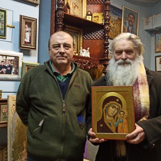 Telegram group profile photo for Реставрация икон картин антиквариата мастерская-три-художника.рф baget-portret.ru Нижний Новгород