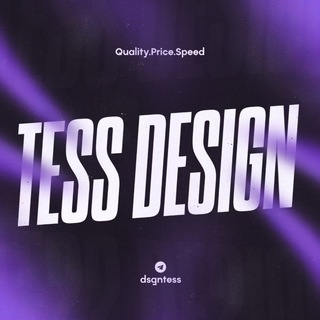 Telegram profile photo for DESIGN TESS