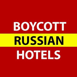 Telegram profile photo for Boykott Russian Hotels