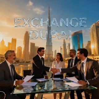 Telegram profile photo for Dubai Exchange | منصة تداول العملات الرقمية