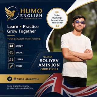 Telegram profile photo for Humo English community
