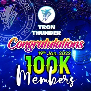 Telegram group profile photo for ❇️ TRON THUNDER