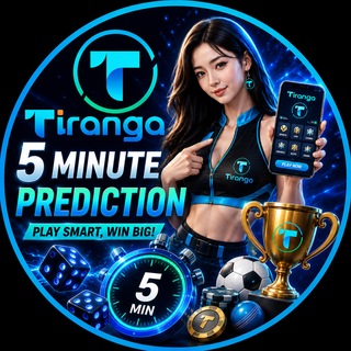 Telegram profile photo for Tiranga 5 MINUTE Official Prediction