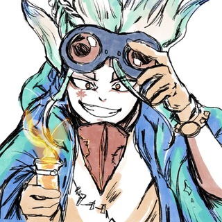 Telegram profile photo for Dr. stone Anime Dual Audio in English Dub 480p 720p 1080p 4k Hindi Dubbed Season 1 2 3 4 Part 2 Movie Netflix Series Sub Hd HQ