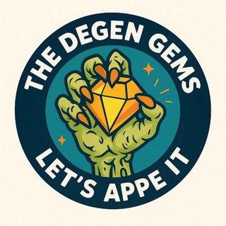 Telegram profile photo for The Degen Gems π