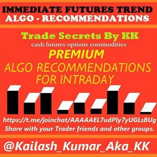 Telegram profile photo for Free Intraday Trade Secrets By KK