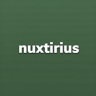 Telegram profile photo for Nuxtirius