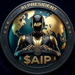 Telegram profile photo for AI PRESIDENT