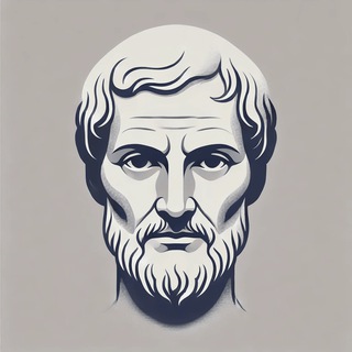 Telegram profile photo for stoics said.