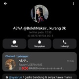 Telegram profile photo for spill asha usn @iSyantips @fenuells id 8573749734 8852080083 nodan 089684370279