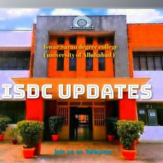 Telegram profile photo for Iswar Saran Degree College - Updates