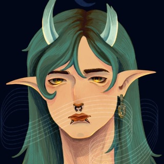 Telegram profile photo for tired pumpkin