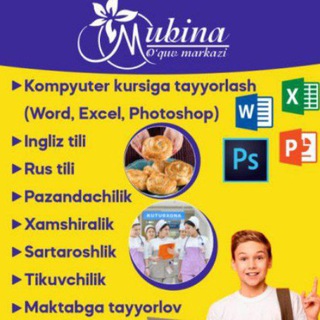 Telegram profile photo for MUBINA O'QUV MARKAZI