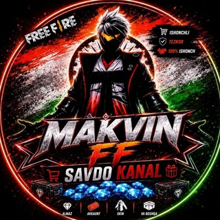 Telegram profile photo for MAKVIN FF SAVDO KANAL