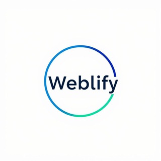 Telegram profile photo for Weblify | ترفندهای طراحی وب