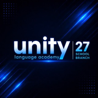 Telegram profile photo for Unity 27-maktab filiali