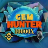 Telegram profile photo for GEM HUNTER 10000X