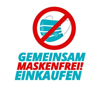 Telegram profile photo for 🚫 Gemeinsam Maskenfrei! Einkaufen 😷 - Offizieller Kanal