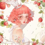 Telegram profile photo for Гороскоп с клубничкой 🍓