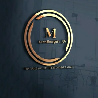 Telegram profile photo for BRANDBARGAIN_06. The name you can trust on with Mikka koslia