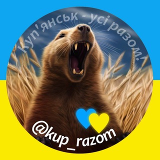Telegram profile photo for Куп'янськ - усі разом! ➔ До перемоги! 💙💛