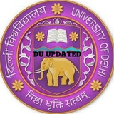 Telegram profile photo for DU UPDATED 📝