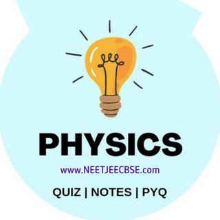 Telegram profile photo for Physics Handwritten Notes ™