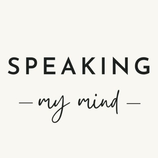 Telegram profile photo for Speaking My Mind