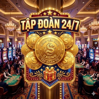 Telegram profile photo for TẬP ĐOÀN CASINO 24/7 🎁