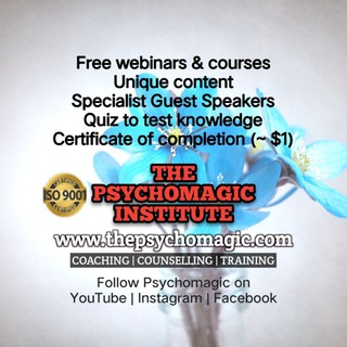 Telegram group profile photo for The Psychomagic Institute