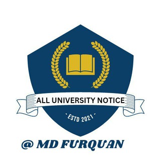 Telegram profile photo for All University 🎓 Notice 📌📌📝📚