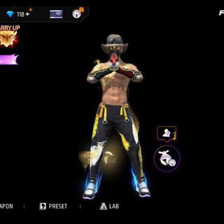 Telegram profile photo for Free Fire ID seller