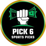 Telegram profile photo for Pick 6 FREE Sports Picks