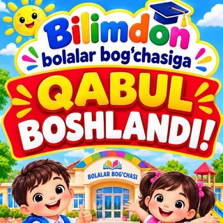 Telegram profile photo for BILIMDON bolalar