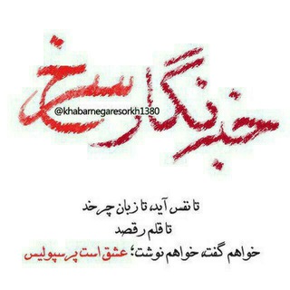 Telegram profile photo for خبرنگار سرخ (اردلان بزرگ نیا)