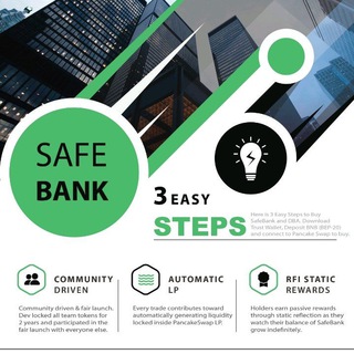 Telegram profile photo for SafeBank Token (Official)